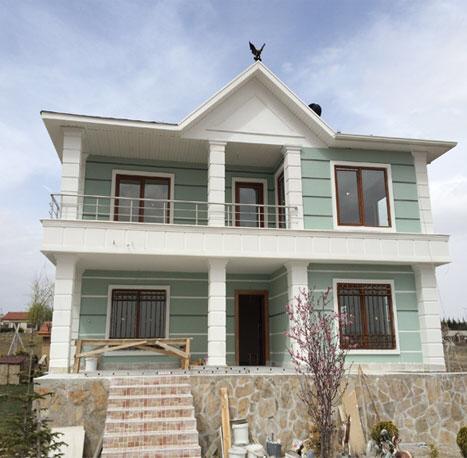ÇİFT KATLI PREFABRİK EV